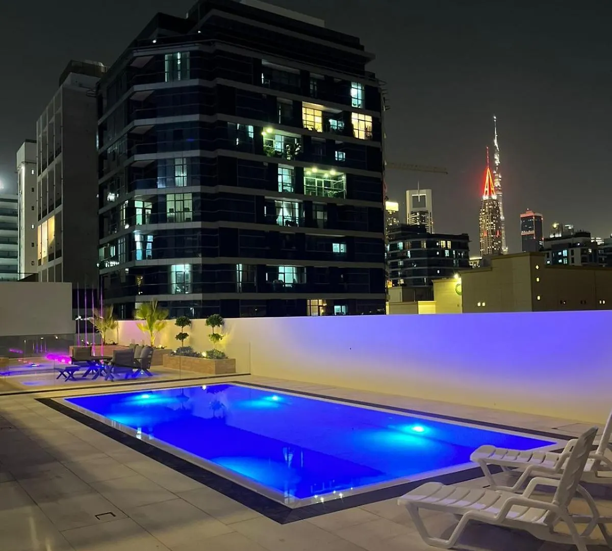 03 Diamond Jumeirah Garden City 1 2Br Apartment Dubai Förenade Arabemiraten